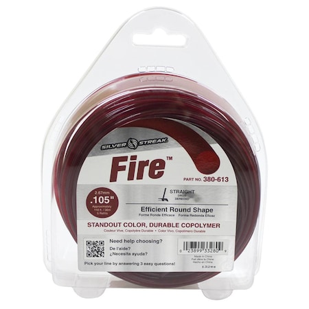 Stens Fire Trimmer Line - .105 1/2 Lb. Donut, Length 118'; 380-613 380-613